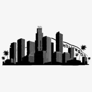 310x310 Los Angeles Skyline Silhouette Png Png Images Png Cliparts Free
