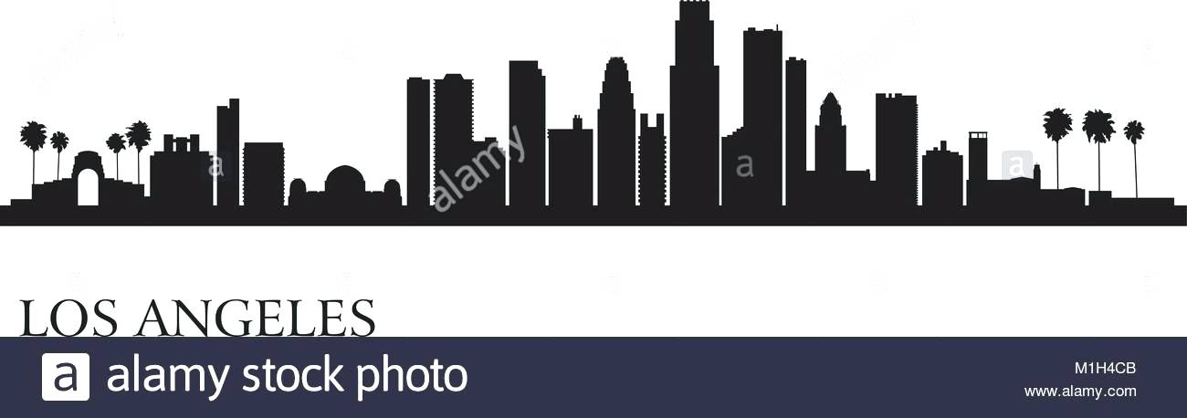 1300x458 Los Angeles Skyline Silhouette New Kaotan Site