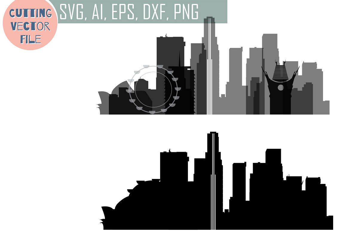Los Angeles Vector, California Skyline Usa City, Png 1158x772 Los Angeles Vector, California Skyline Usa City, Png