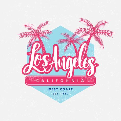 Vintage Los Angeles Vector 490x490 Vintage Los Angeles Vector