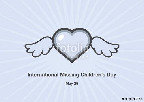 International Missing Children's Day Vector Lost Children Vector 500x354 International Missing Children's Day Vector Lost Children Vector