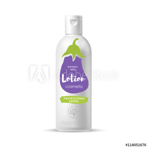 500x500 Handmade Organic Cosmetic Brand Of Lotion Vector Packaging