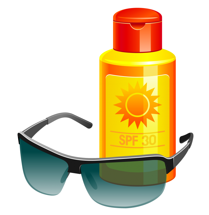700x720 And Sun Lotion Vector Tanning Sunglass Sunscreen Vector, Clipart