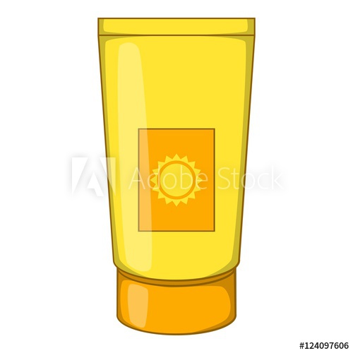 500x500 Sun Lotion Icon Cartoon Illustration Of Sun Lotion Vector Icon