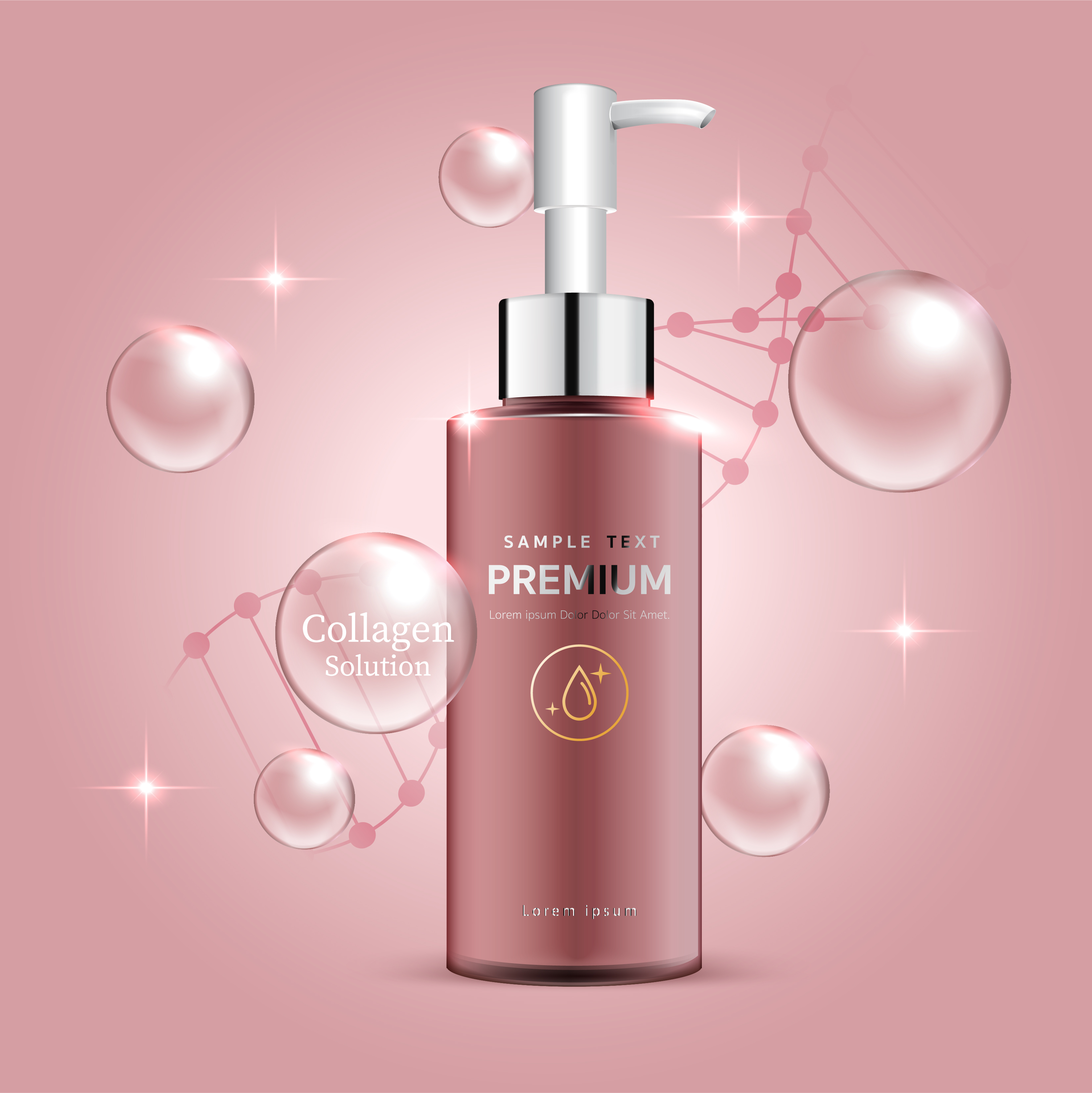 3300x3301 Body Lotion Bottle Free Vector Art