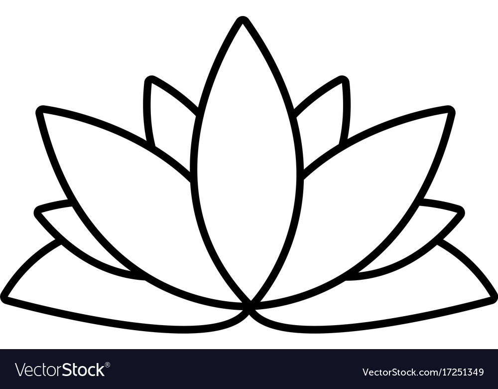 Lotus Flower Silhouette Vector at Vectorified.com | Collection of Lotus ...