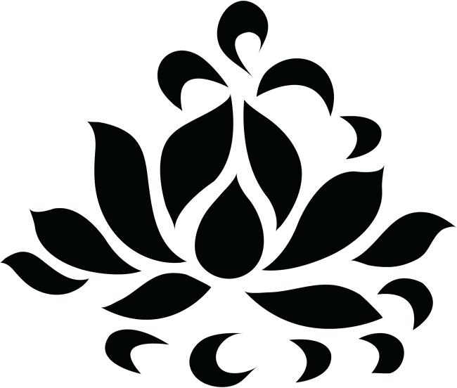 650x552 Vector Images Transparent Silhouette Flowers