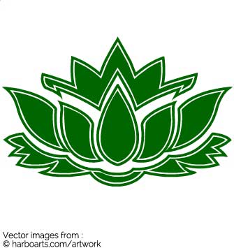 335x355 Download Lotus Flower Silhouette