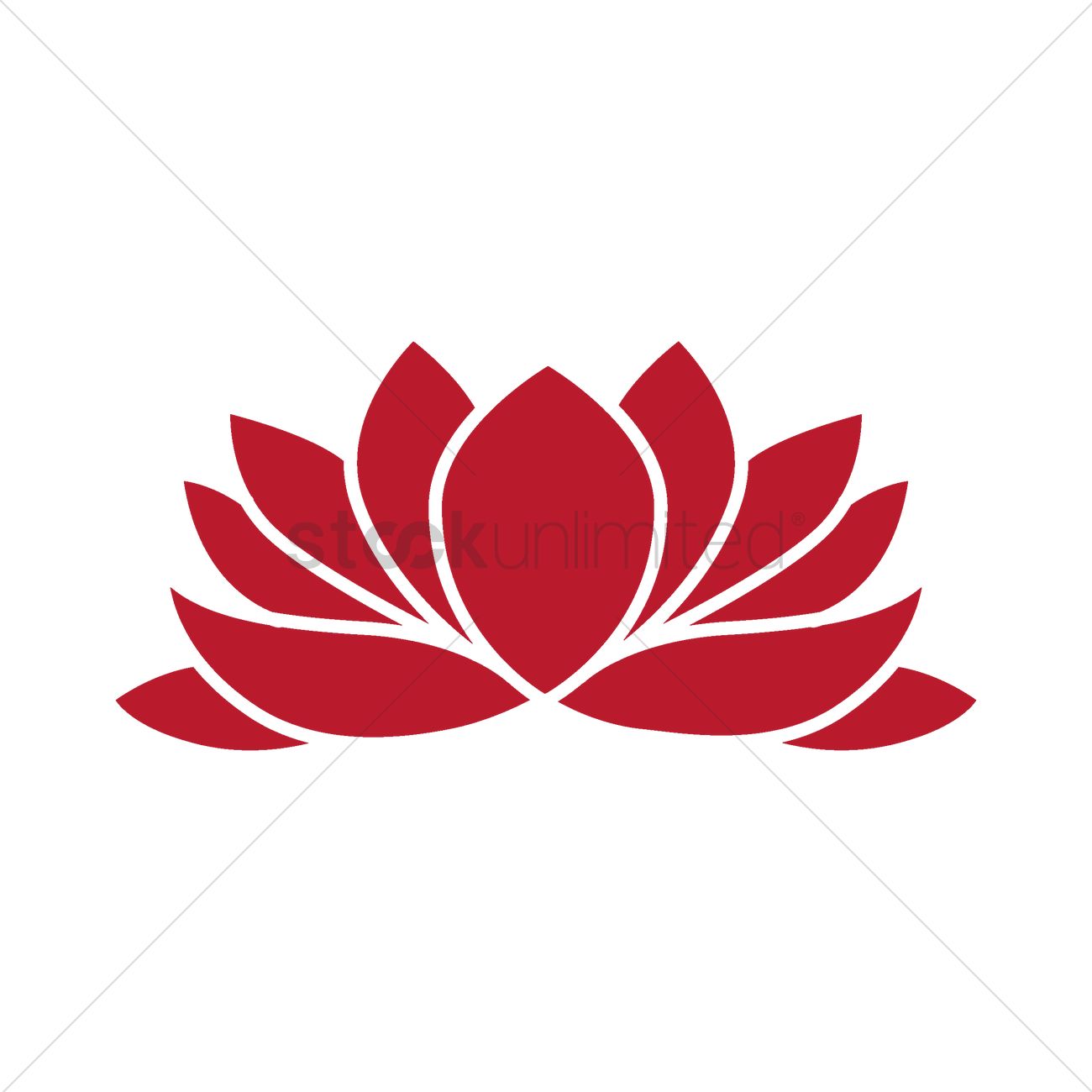 Lotus Flower Vector at Collection of Lotus Flower