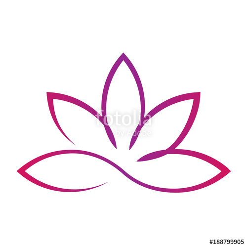 500x500 Lotus Flower Logo Stock Image And Royalty Free Vector