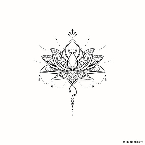 Lotus Flower Vector Free at Vectorified.com | Collection of Lotus ...