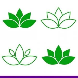 300x300 Lotus Flower Set Element Vector X Free Download Soidergi