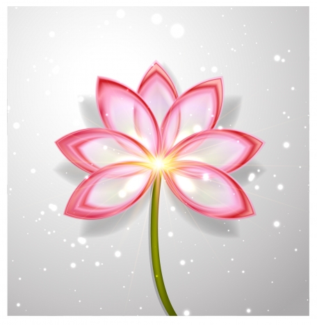 456x468 Lotus Flower Abstract Vectors Stock In Format For Free Download