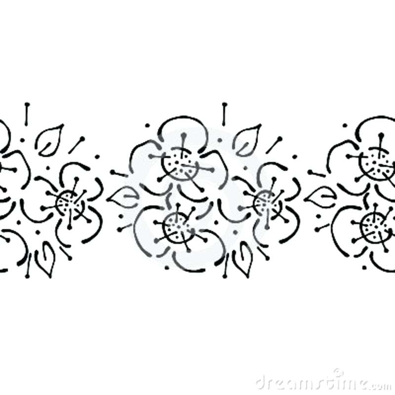 800x800 Vector Line Flowers