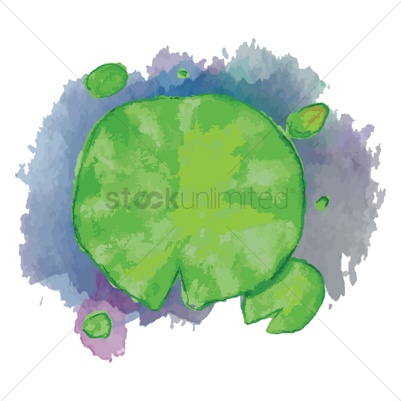 1300x1300 Lotus Leaf Vector Image