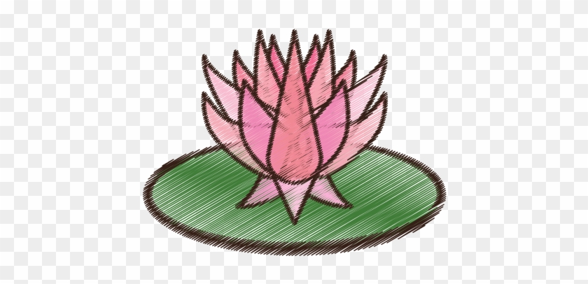 840x406 Cute Flower Lotus Leaf Icon Design