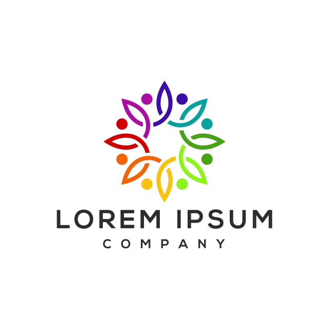 640x640 Lotus Logo Vector Template For Free Download