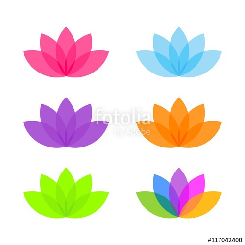 500x500 Lotus Logo Vector Stock Image And Royalty Free Vector