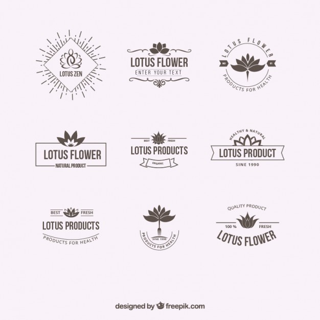 Lotus Flower Logos Vector Free Download 626x626 Lotus Flower Logos Vector Free Download