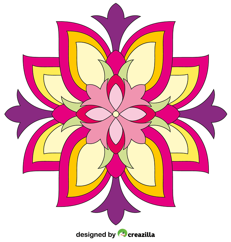 Download Lotus Mandala Vector at Vectorified.com | Collection of ...