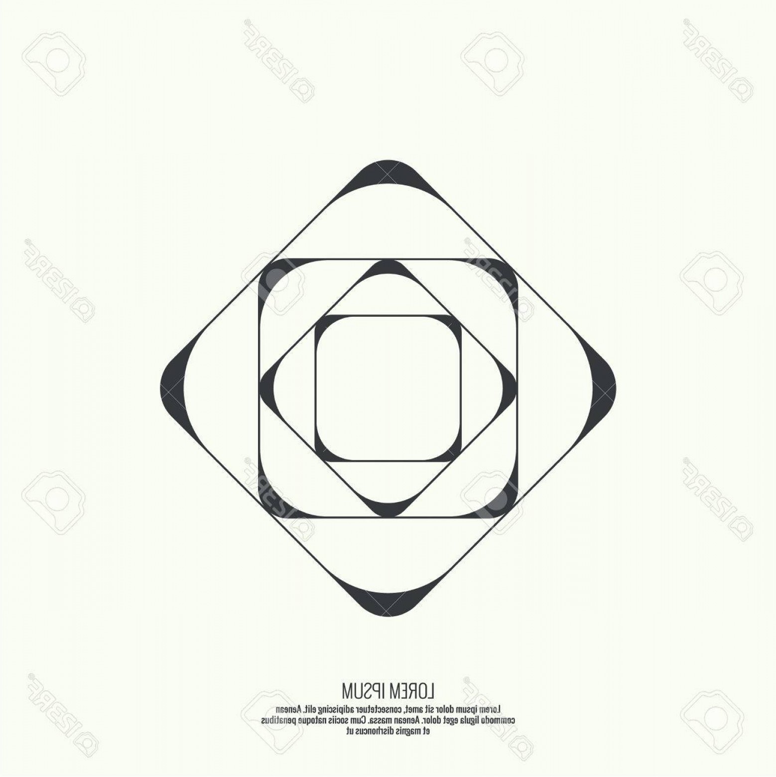 1558x1560 Photostock Vector Abstract Background With Intersecting Geometric