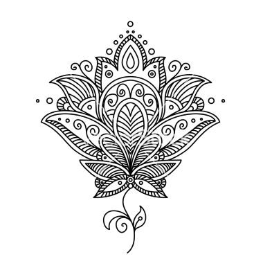 380x400 Lotus Flower Mandala Clipart Free Cliparts Download Images