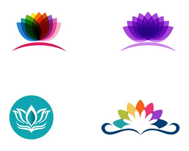 613x490 Lotus Flower Logo And Symbols Vector Template