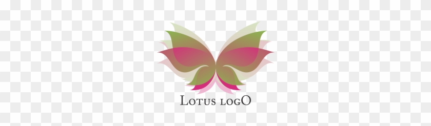 840x246 Vector Lotus Flower Pink Nature Logo Inspiration Idea