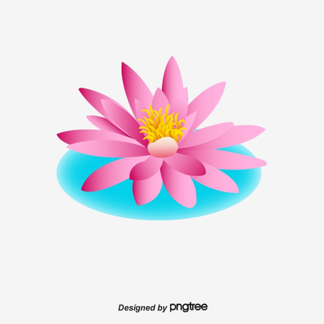 640x640 Lotus Creative Cartoon, Cartoon Clipart, Cartoon Lotus, Vector