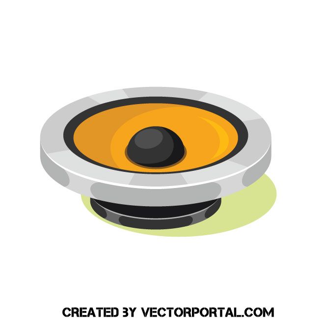 660x660 Speaker Vector Clip Art Music Vectors Free Vector Images