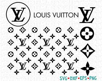 Louis Vuitton Pattern Svg, Louis Vuitton Logo Svg, LV Brand Logo Svg, Cut  file for cricut, silhouette, vector, clipart, editable svg file