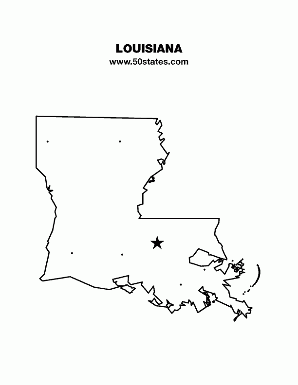 Louisiana Outline Vector at Vectorified.com | Collection of Louisiana ...