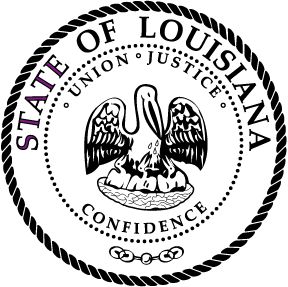 288x287 Images Of Louisiana Seal Vector