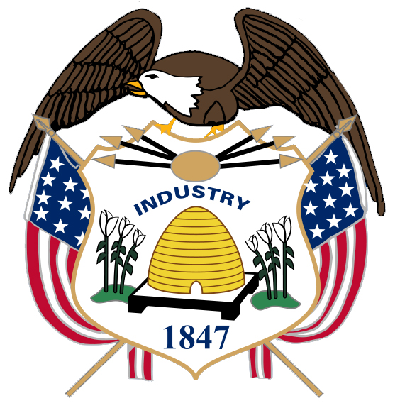 564x582 Utah State Coat Of Arms