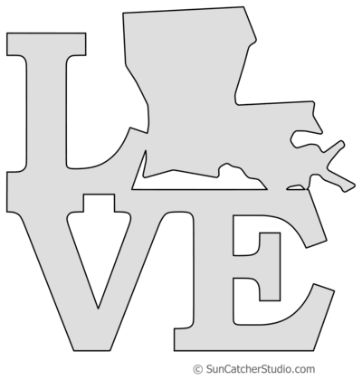 Louisiana Vector