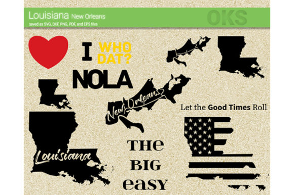 580x386 Louisiana New Orleans Vector Graphic