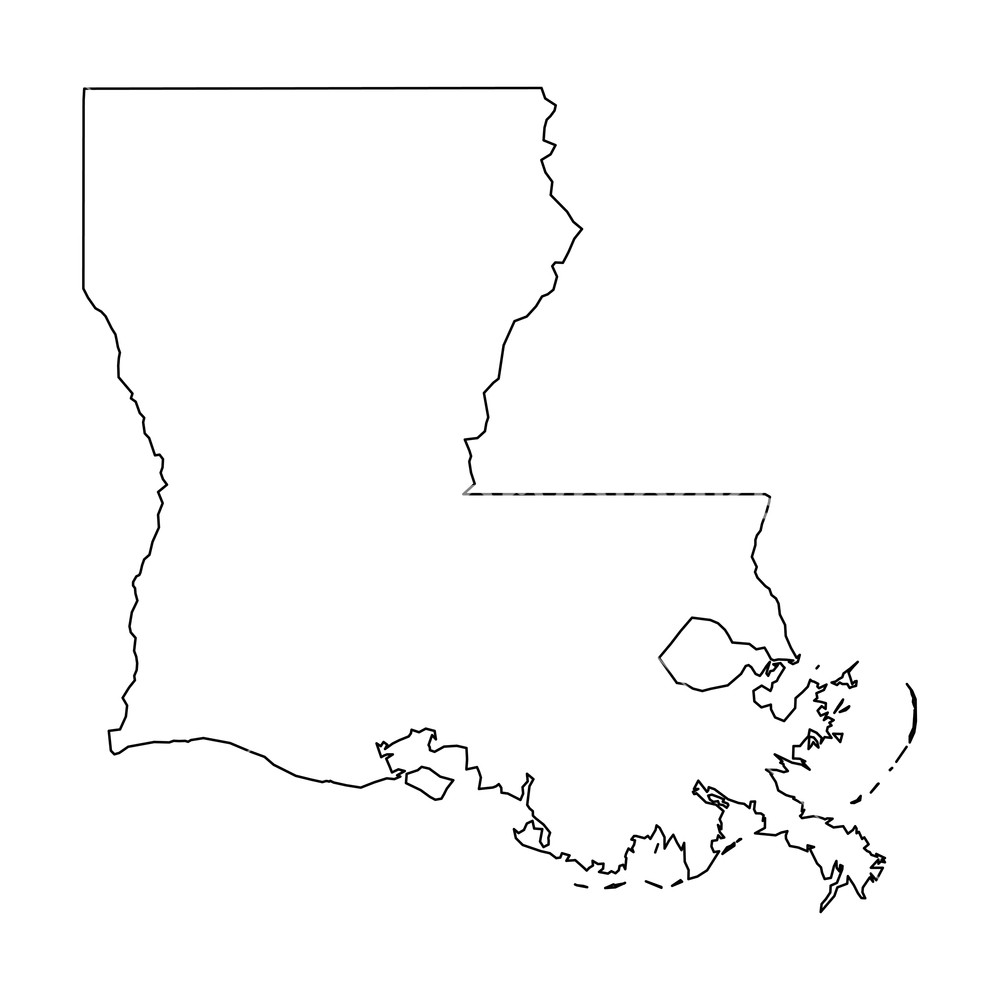 1000x1000 Louisiana, State Of Usa