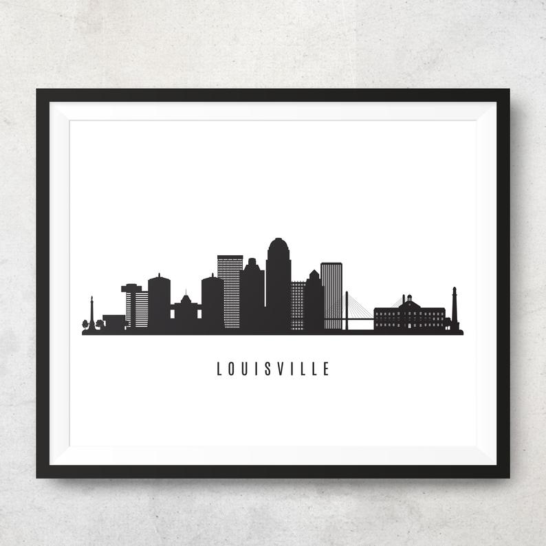 Louisville Skyline Vector at Vectorified.com | Collection of Louisville ...