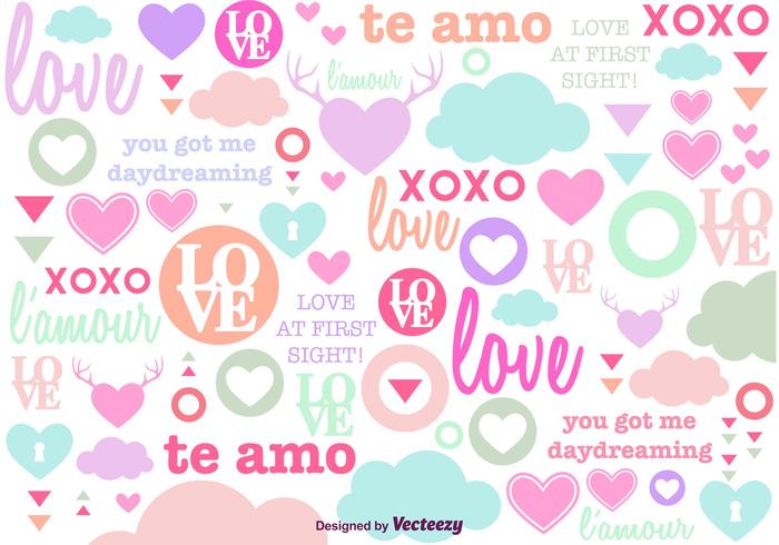 700x490 Cute Love Background