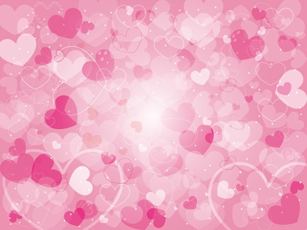 600x450 Fantasy Pink Love Background Vector Material My Free Photoshop World