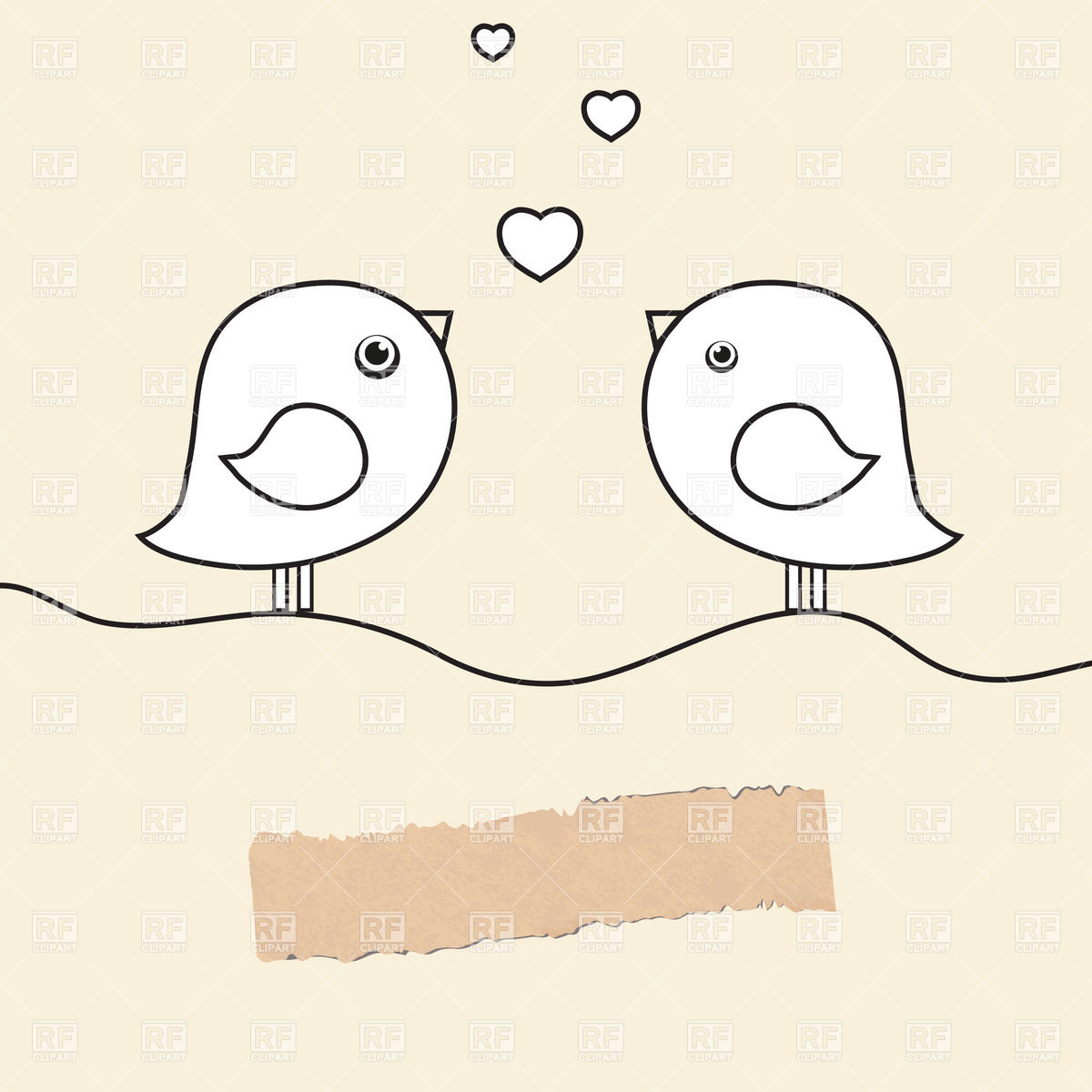 1200x1200 Couple Of Birds In Love Vector Image Of Plants And Animals