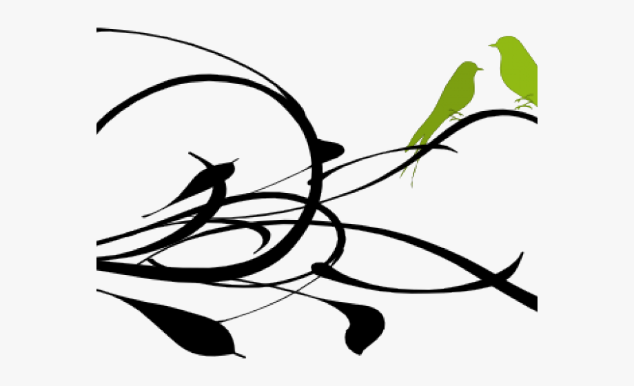 920x560 Lovebird Clipart Branch