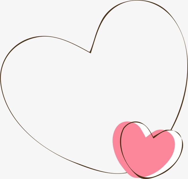 650x621 Love Border, Vector, Hand Painted Png And Vector With Transparent