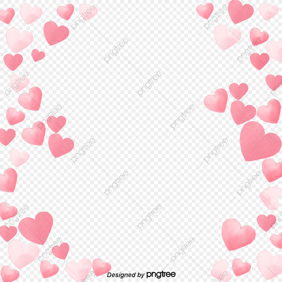 1200x1200 Painted Border Vector Love, Border Vector, Love Vector, Vector Png