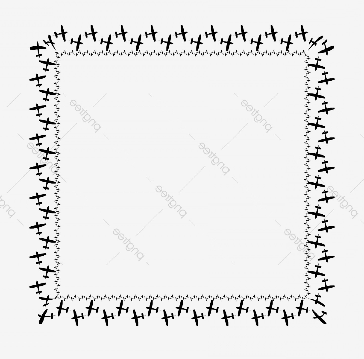 1440x1417 Simple Border Pattern Vector Wallkeeper