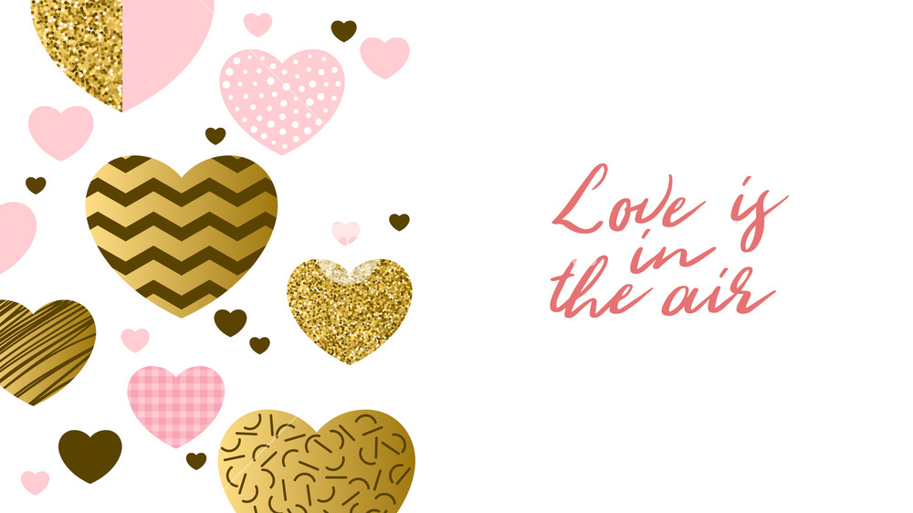 1000x562 Valentine Day Design Template For Greeting Card Or Banner