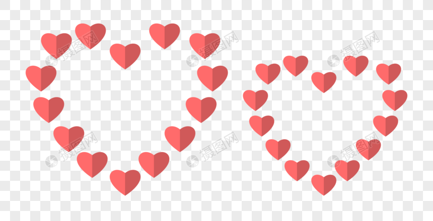 860x440 Vector Love Border Png Image Picture Free Download