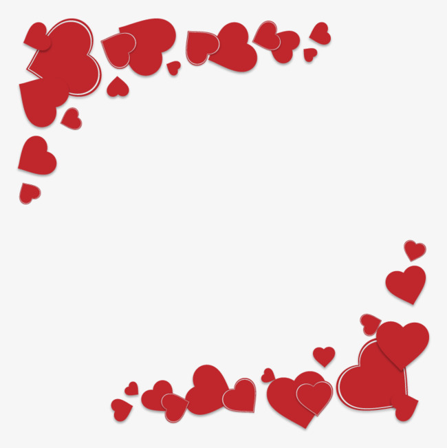 650x651 Download Free Png Vector Love Border, Hd, Vecto