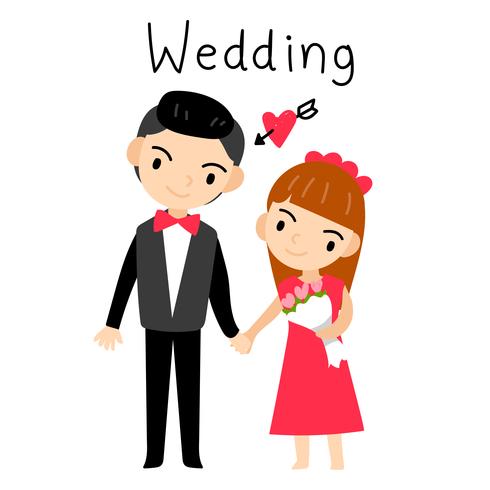 490x490 Wedding Couple Vector Design