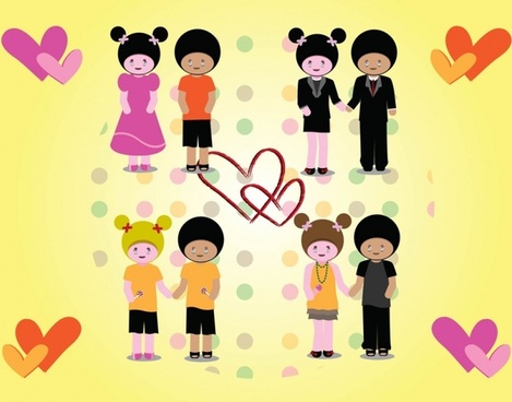 469x368 Couple Free Vector Download